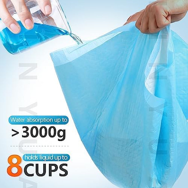 120 Extra Large Dog Pee Pads - Super Absorbent & Leak Proof, 28x34 Inches, Perfect for Potty Training - 120 Count (Blue)